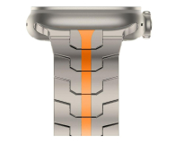 TECH-PROTECT Stainless Line do Apple Watch 42/44/45/49 mm titanium/orange - 1273604 - zdjęcie 3
